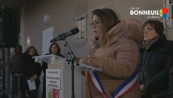 Cérémonie en hommage aux victimes du massacre du métro Charonne