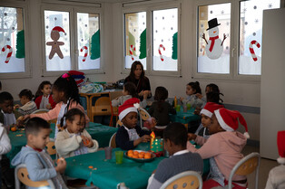 251218 repas de Noël à Langevin-Wallon