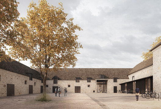 Conservatoire ferme du Rancy perspective 3 Photo de Conservatoire ferme du Rancy perspective 3