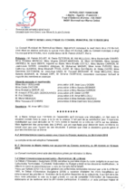 Compte rendu du 15 mars 2018
