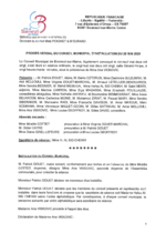 CM du 28 mai - Procès verbal approuvé