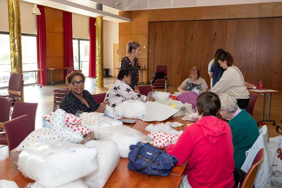 Atelier de couture solidaire